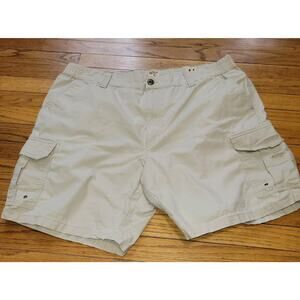 Redhead Cargo Shorts Men's 44x8 Fit Outdoors Hiking Working Khaki